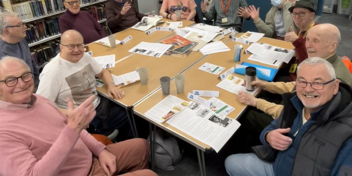 Creative sessions for older men to start in Westbury