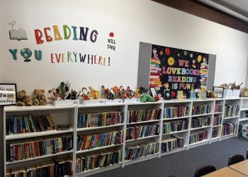 Local primary school upgrades library