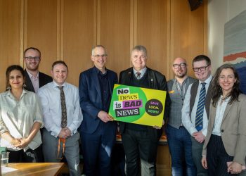 White Horse News joins MPs in Parliament to discuss future of local news