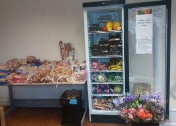 Community fridge extends opening