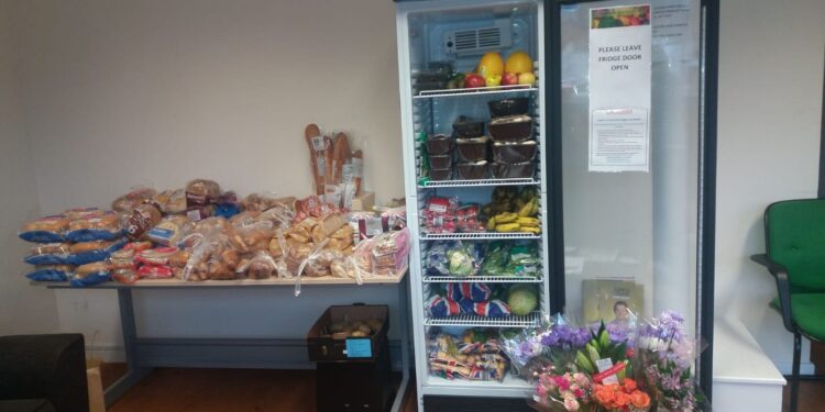 Community fridge extends opening