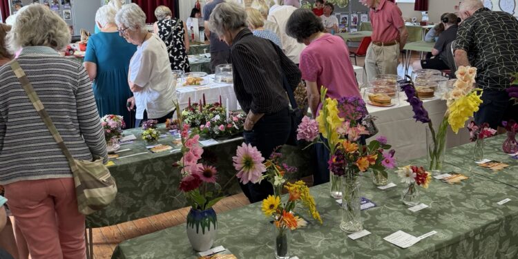 Dilton Marsh prepares for annual flower show