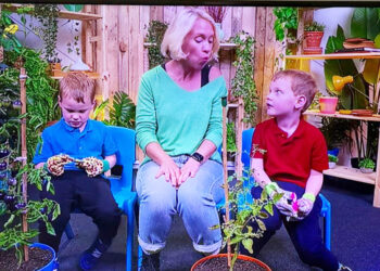 Westbury boys star in new CBeebies gardening show