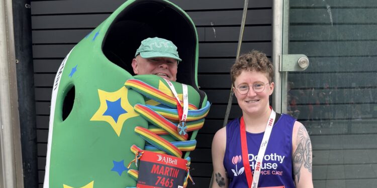 Fundraising father and daughter take on Bristol 10k challenge