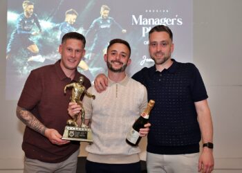 Awards evening at Westbury Utd