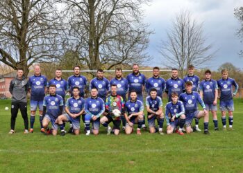 Football club take on 100km challenge to support children’s hospice