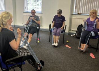 Pilates sessions help older residents support physical wellbeing