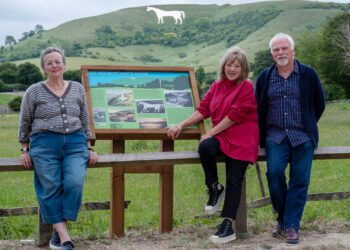 White Horse information boards get fresh new look