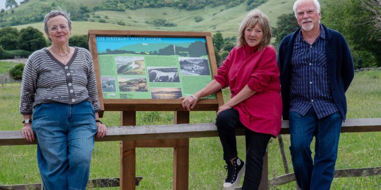 White Horse information boards get fresh new look