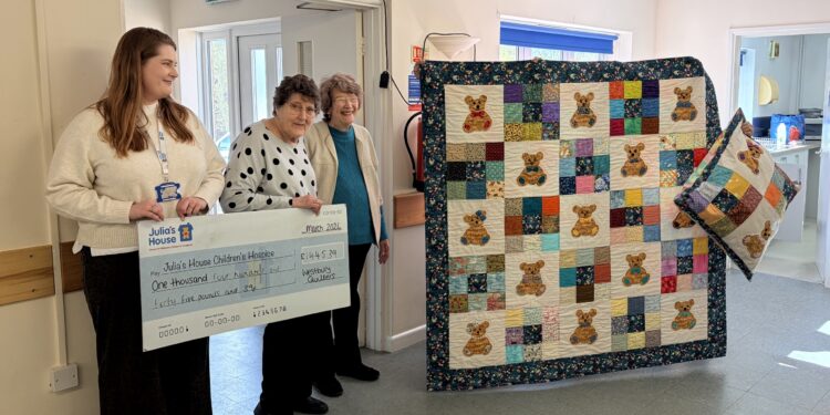 Crafters raise almost £1,500 for local children’s hospice
