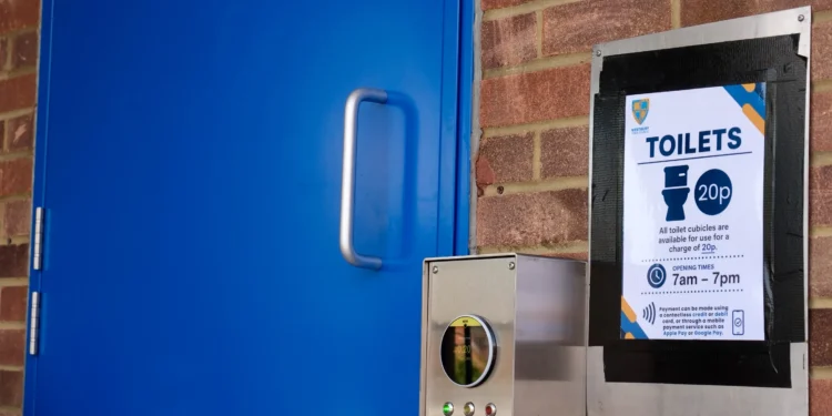 Disabled users to pay same charge at Westbury toilets