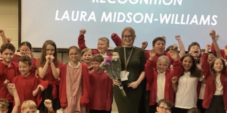 Local teacher receives recognition for inspiring pupils