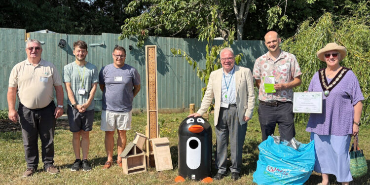 Westbury schools recognised for commitment to biodiversity
