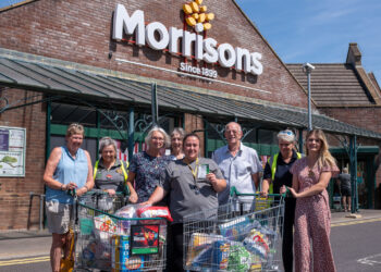 Donation helps food bank support families during summer holidays