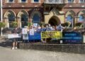Westbury residents confront waste firm over air pollution